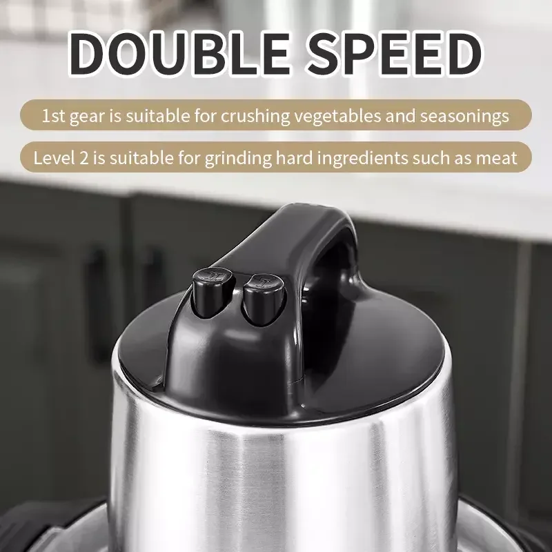 Hot Sell Yam Pounder Machine 6L Fufu Pounding Blender Meat Chopper Electric Meat Grinder