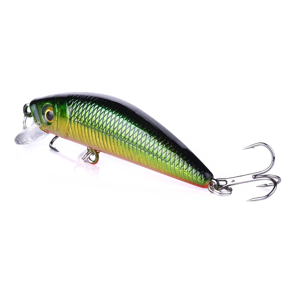7cm 8.1g HENGJIA Minnow Lure top water artifical short board fishing hard plastic bait for bass fishing pesca wholesale