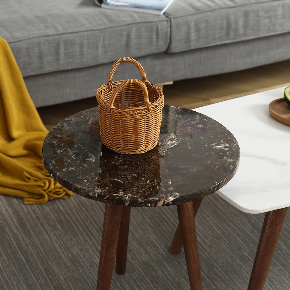 luxury modern design american style hotel bed room furniture night stand sofa end bedside table