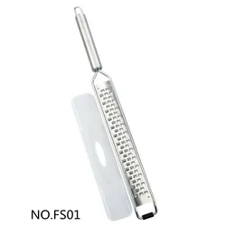 Multifunctional Stainless Steel Manual Lemon Zester Cheese Vegetable Grater For Kitchen