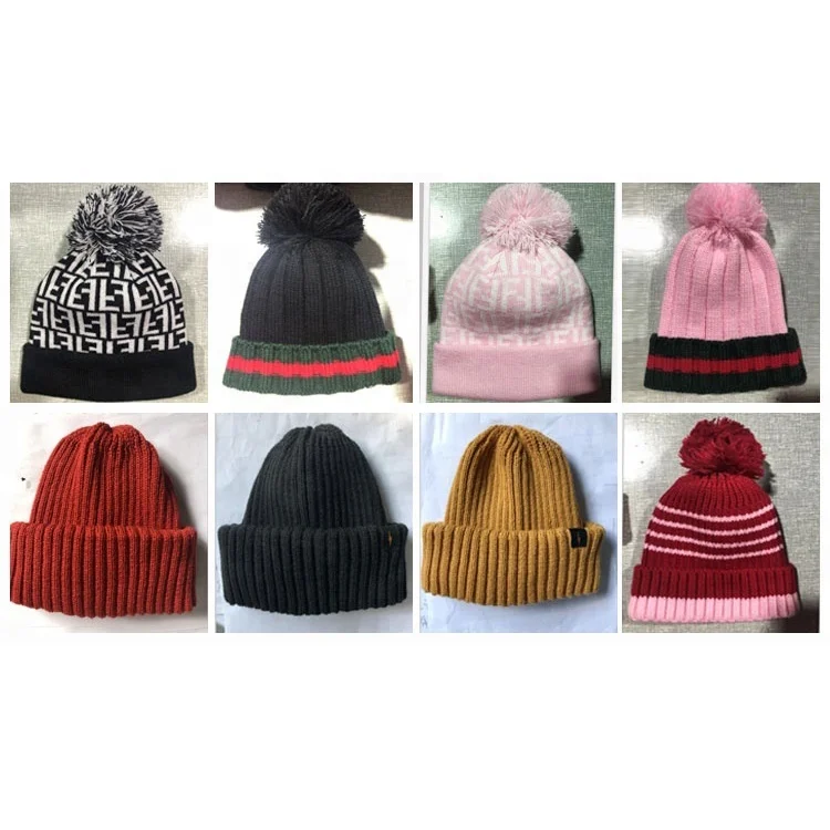 Custom acrylic knit beanie hat mens plain skull winter beanie hat custom logo,gorros de invierno winter cap beanies