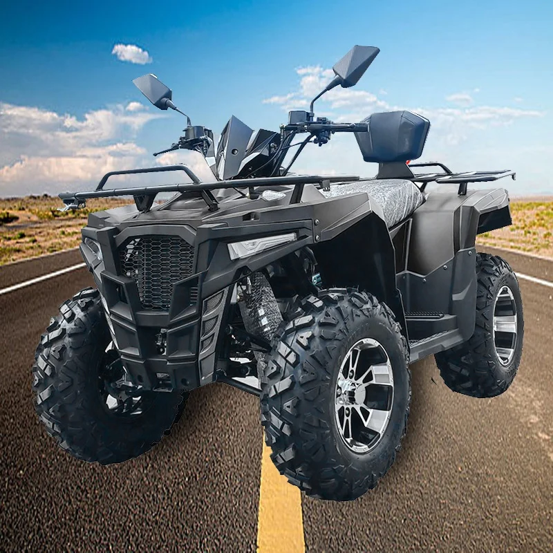 Outdoor sport game electric quad bike adult atv 4x4 300cc