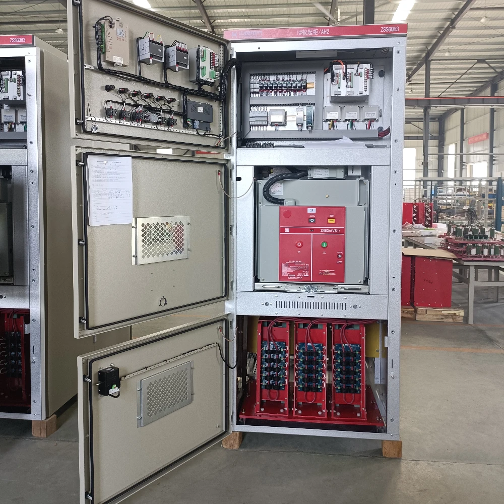 Zhongsheng Patented Product High Voltage Motor Soft Starter Panel High Voltage Electrical Equipment