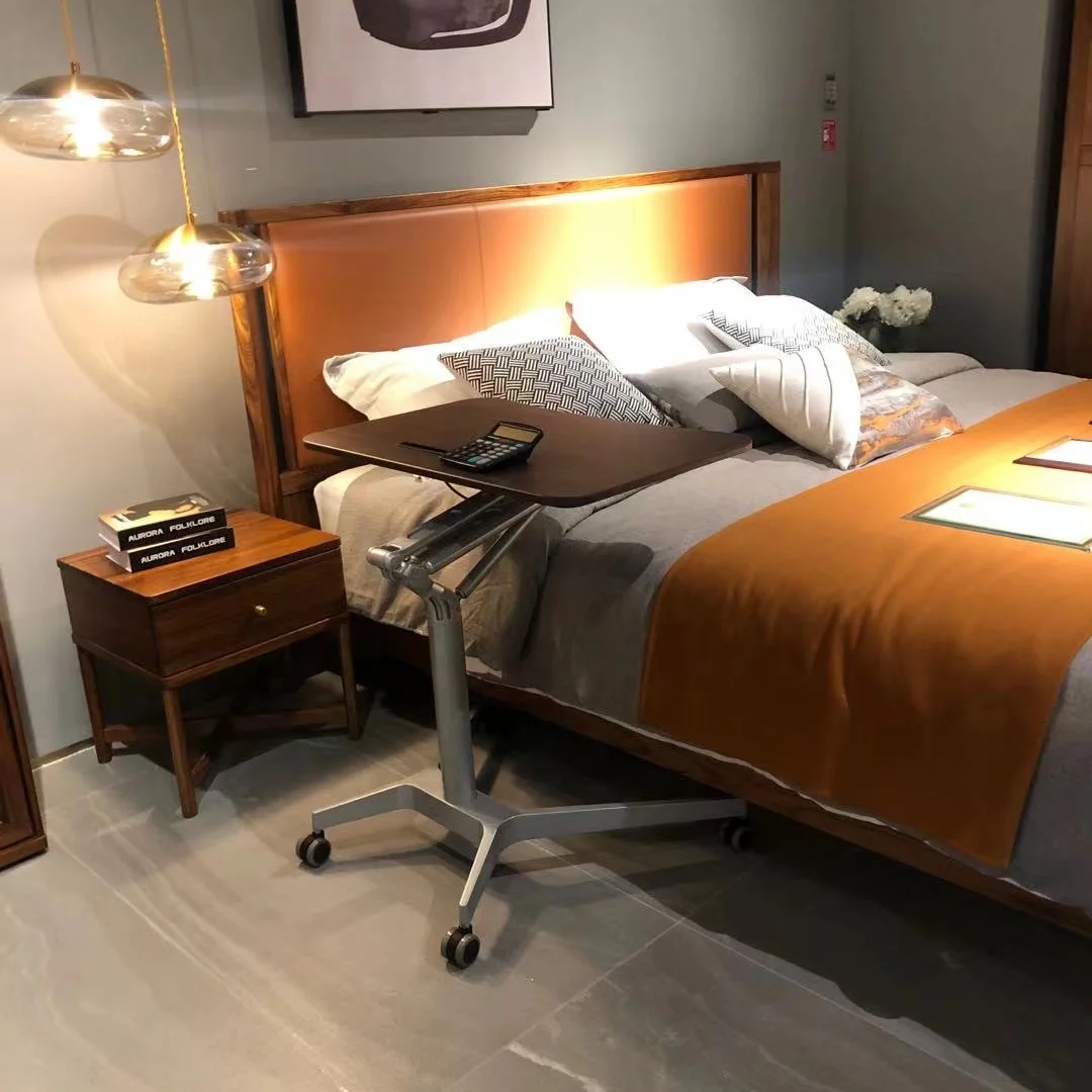 
Table for Laptop Single Column Stand Up Desk Height Adjustable Table Classroon Desk Home Office Table 