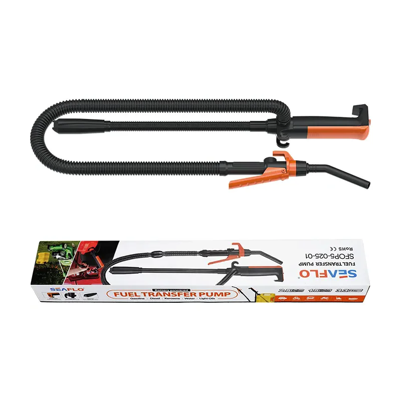 SEAFLOse 3-12 Voltage Portable electric mini barrel oil stick transfer pump Vertical oil pump Portable Transfer Pump