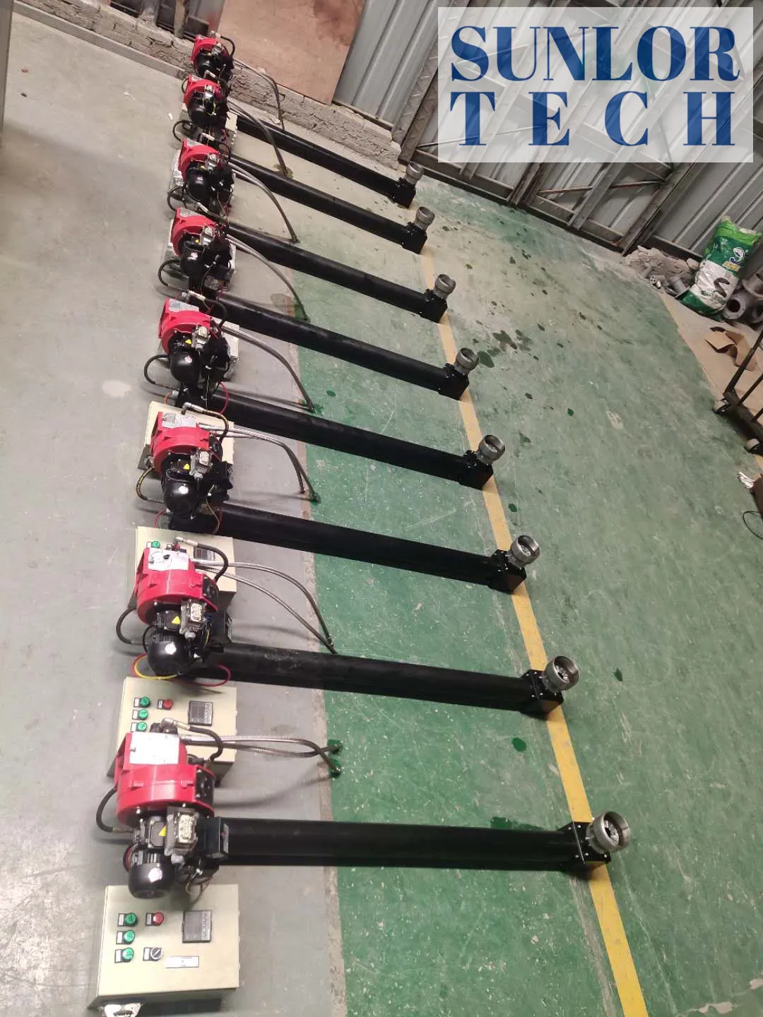 Bottom-burning burner Ultra-long combustion tube barrel integrated low-burning combustion machine system Diesel Burner,