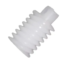 Factory Supply Small custom plastic parts nylon Worm Gear Plastic worm Gear