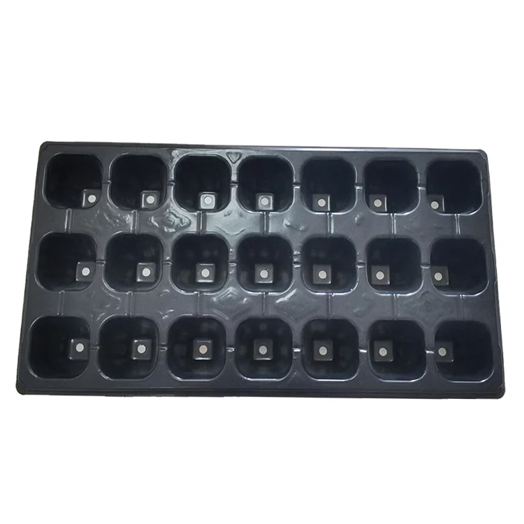 China Factory Agriculture Greenhouse Gardening Garden Plant Rack Stand Indoor Black Large Plastic Plant Rice Seedling