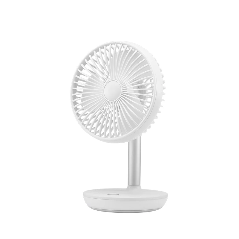high quality natural quiet low noise summer cool small size plastic 6inch desk fan