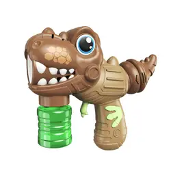Ly Dinosaur Bubble Machine Blaster Wanna Bubble Maker For Kids Blow Kids Bubble Gun