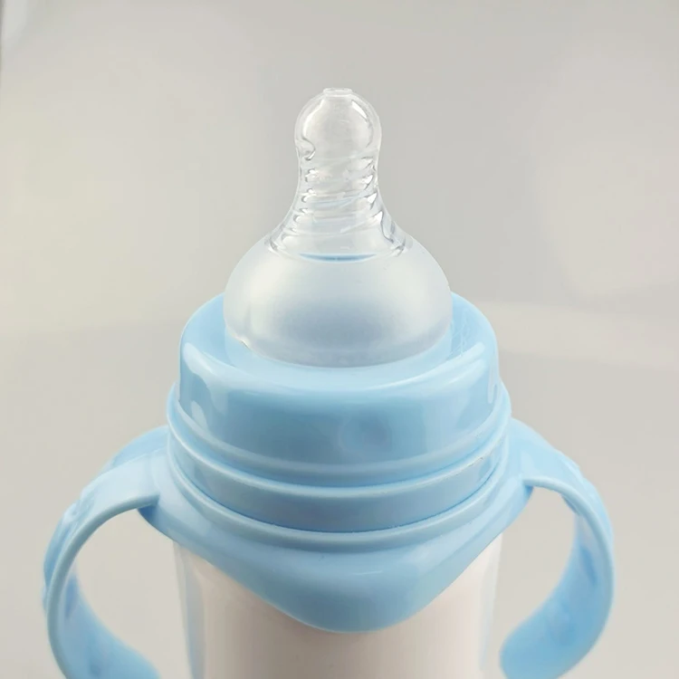 Доставка со склада в США, Детская кружка Sippy объемом 8 унций, Детская кружка из нержавеющей стали, бутылка для молока и воды, сублимационные заготовки, кружка Sippy