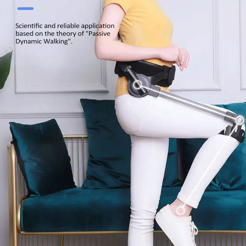 Elderly Stroke Hemiplegia Rehabilitation Walking Aid Leg Lift Walking Aid Leg Exoskeleton