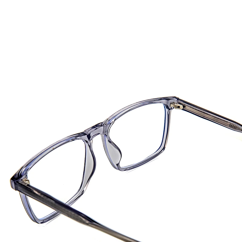 Oem Custom Eyeglass Frame Unisex Anti Blue Light Glasses Square Frame Glasses Mens Acetate Optical Glasses Frames TR90 Eyewear