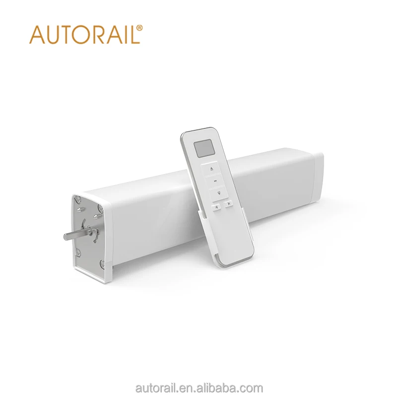 AUTORAIL automatic curve curtain rail and curve curtain track with silent curtain motor