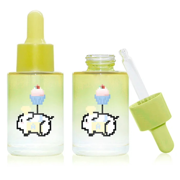 Black Face Cream Glass Jar with Plastic Spoon High Quality Plastic spoon Mask Spoon Cosmetic Facial Spatula