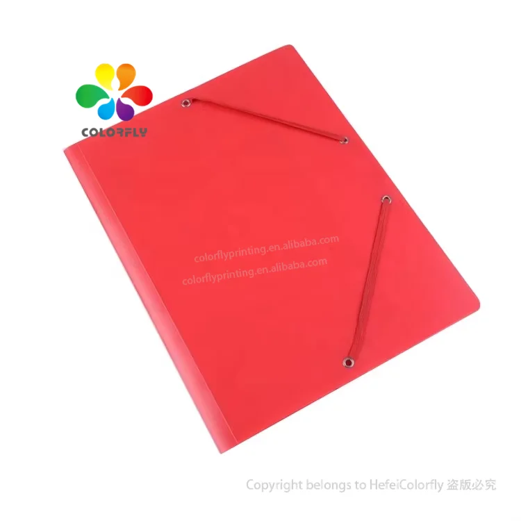 Дешевые пользовательские красочные А4 PP пластиковые карманные папки для