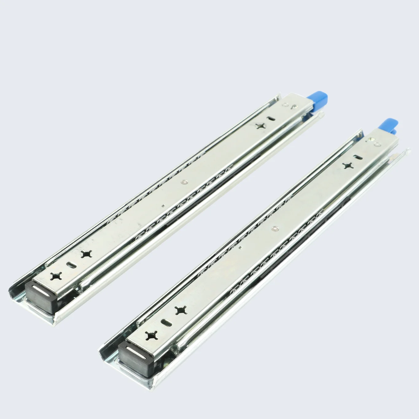53mm high quality  heavy-duty telescopic slide kitchen cabinet toolbox drawer slide with bayonet lock handle