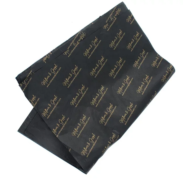 
wholesale custom customized tissue wrapping paper with company logo 