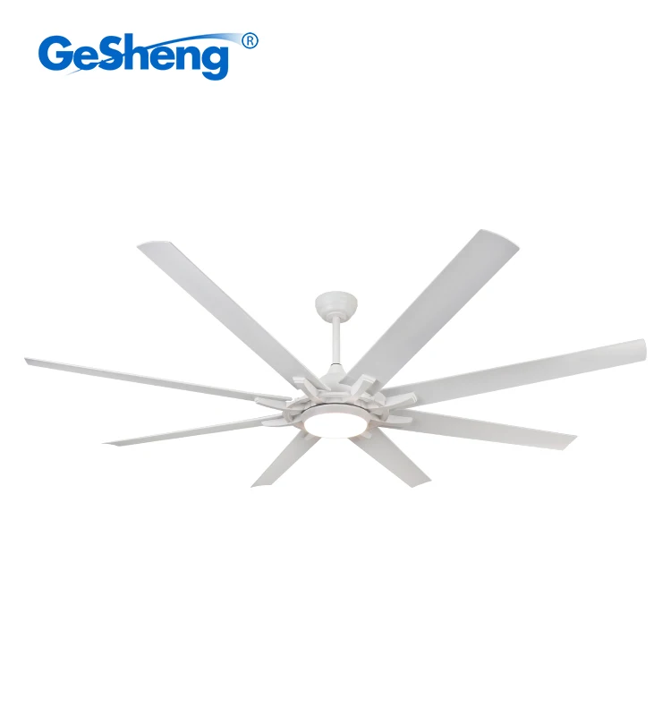 Factory industry big ceiling fans ventilador de techo 74 inch with 8 abs blades remote control  bldc ceiling fan