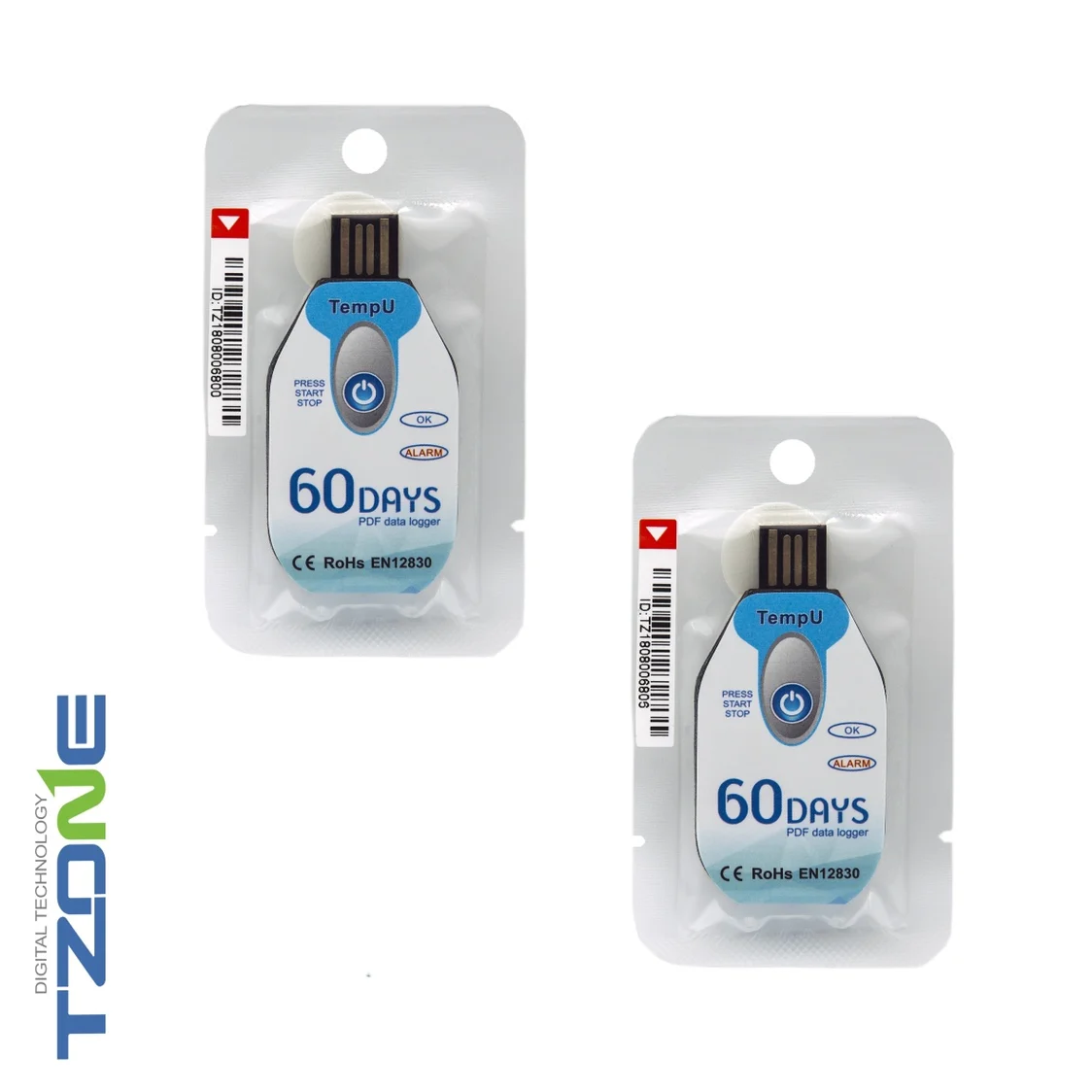 
single use gsm gprs temperature humidity data logger with usb 