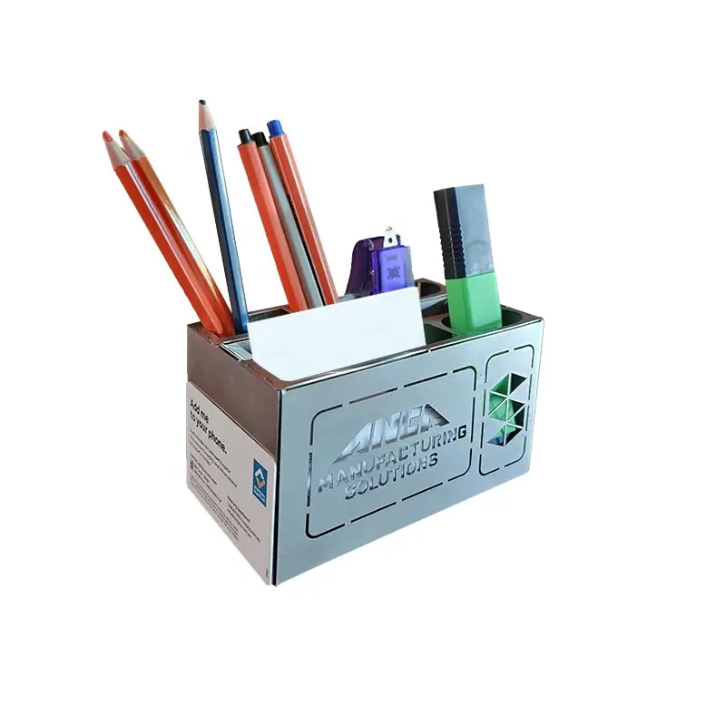 Customizable Design Functional Office Pen Holder Personal Stationery Organizer Stand Storage Boxes Desk Set Organizer Storage