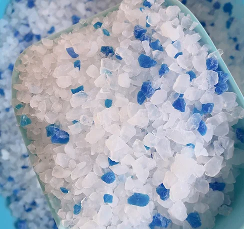 Factory Price3.8L 5L 7.2L 8L 10L 15kg or 20kg bag Silica Gel Cat Litter Sand Cat Toliet