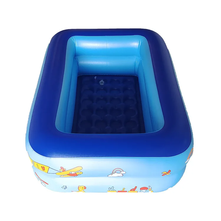 Factory Wholesale Hot selling Family Use Inflatable Swimming Pool for Adults Family Multiple Size Rectangular Deep Blow up Pool