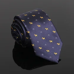 Printing Tie Animal Design Necktie Custom Pattern Printed Fashion Ties for Men