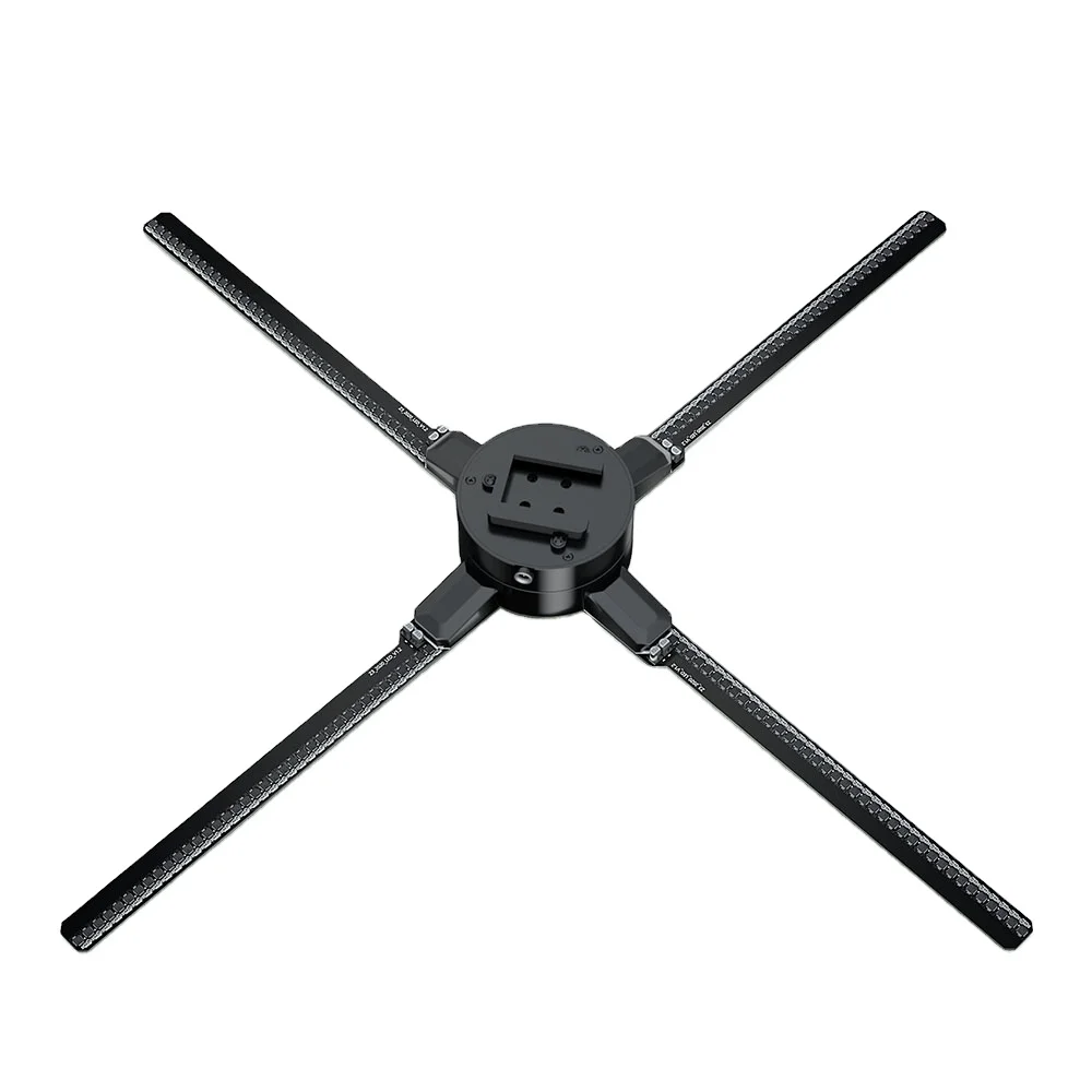Eye Catches Cheap Holographic Fan Wifi App Control Holo Fan Splicing Function Hologram Led 3d premade Fan
