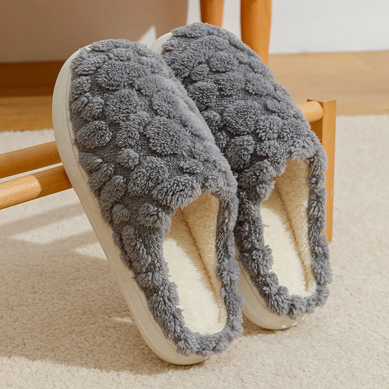 Wholesale home indoor cotton slippers warm home all cotton slippers autumn and winter new fashion cotton slippers
