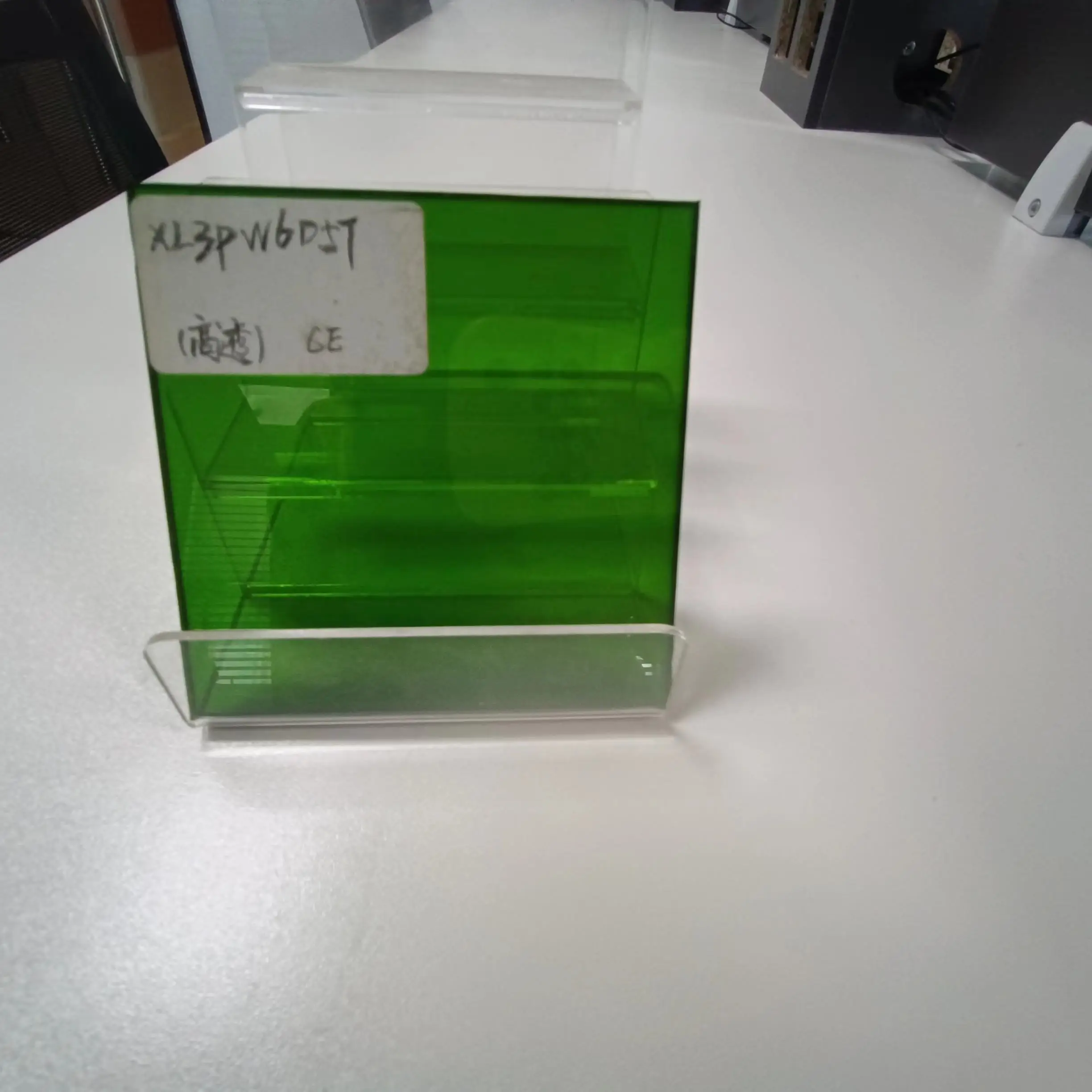 CE EN12254 3mm 5mm Thick Acrylic Sheets for Laser Cutting Protection 1060nm 1064nm 1070nm Fiber Laser Safety Window