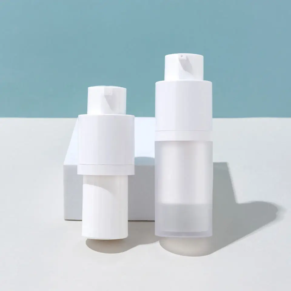 Hot Sell Manufacturers Supply  15ml 30ml Plastic Airless Pump Bottle Serum Luxury Lotion Pump Dispenser Airless Lotion Bottle