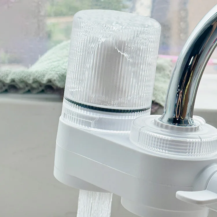 Water Faucet Ceramics Filter Tap Water Purifier Double Outlet Tap Water Filter For Kitchen