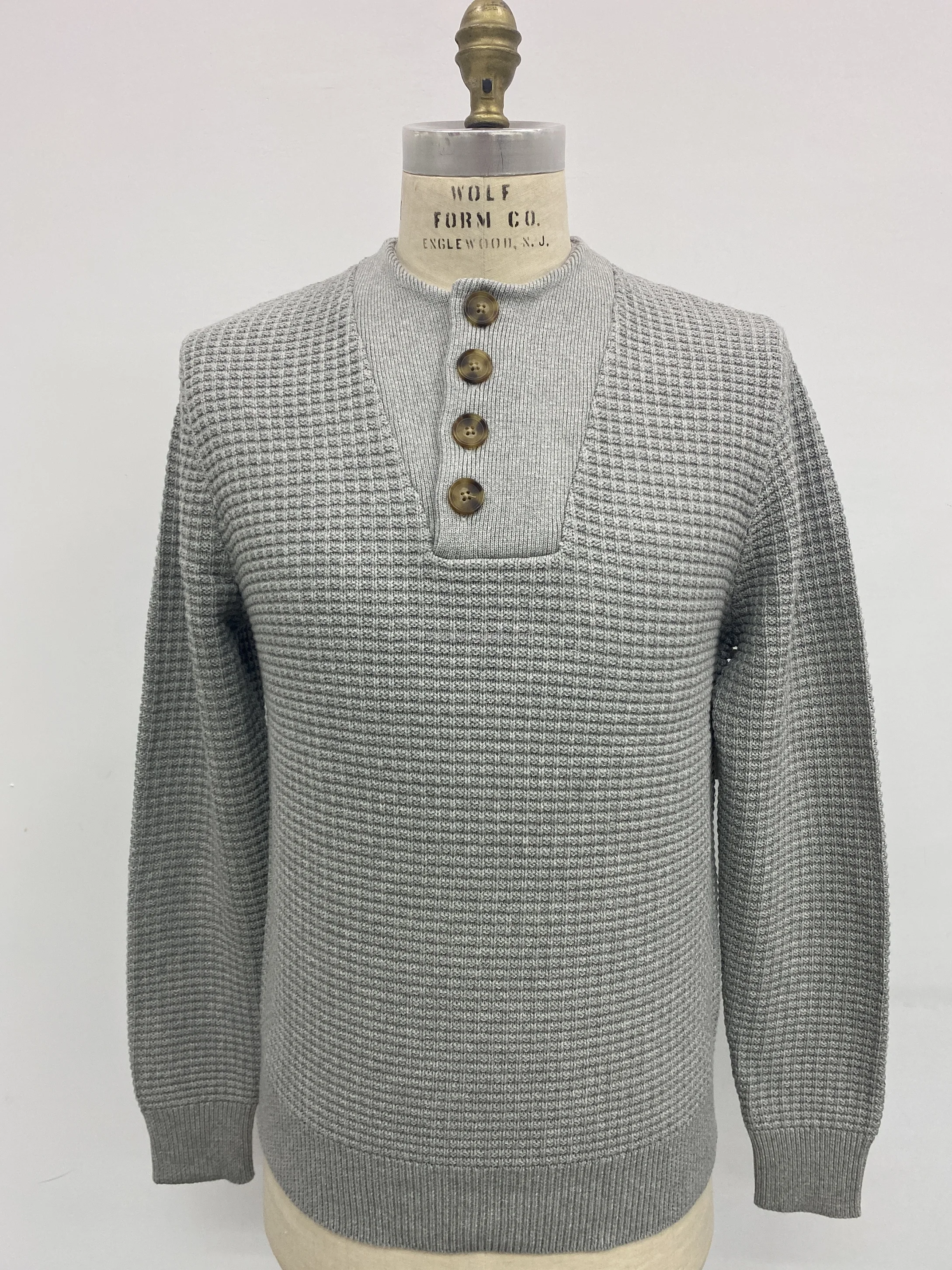 old money clothes men Design Men Sweater Jacquard letter knitwear men Crew neck pullover winter Knitted tapestry sweater