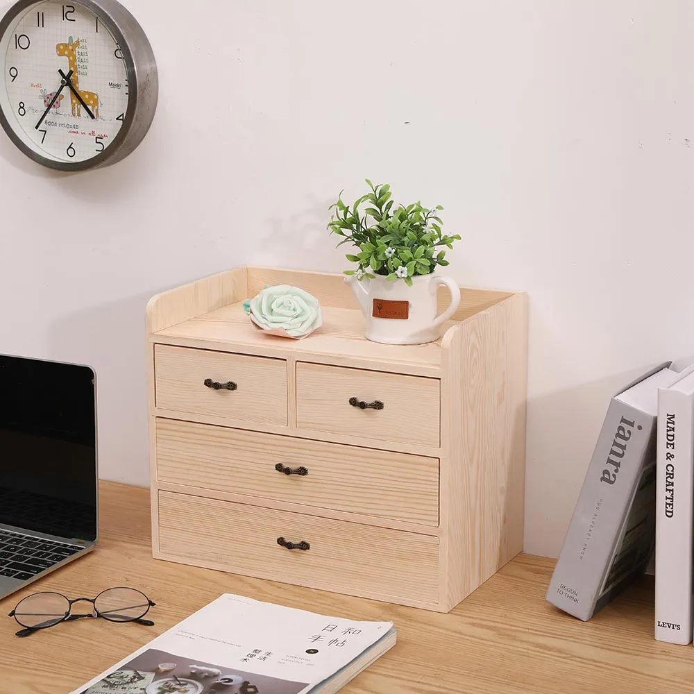 Amazon wooden convenient portable mini desk storage accessories best selling wood desktop office organizer