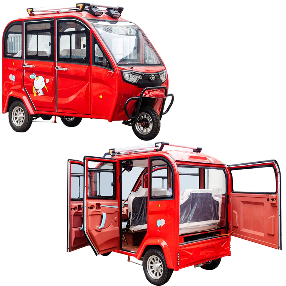Очень Большой Космический экскурсионный мини-автобус 4 пассажирских сиденья туктук заказной цвет Электрический рикша Электрический пассажирский трехколесный велосипед
