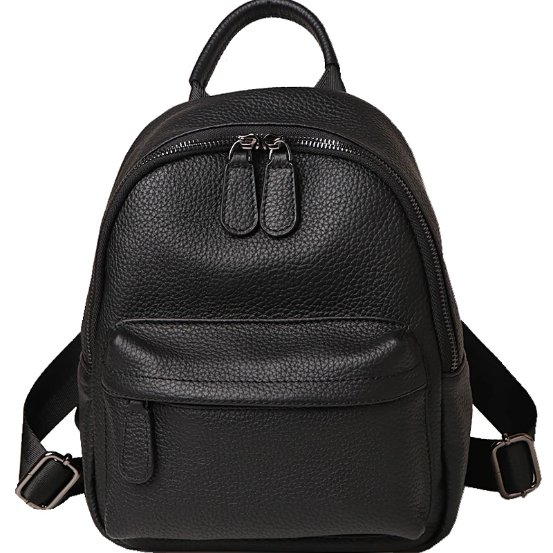 New Fashion Backpack Laptop Backbag Pu Leather Travel Women Backpacks small travel bag