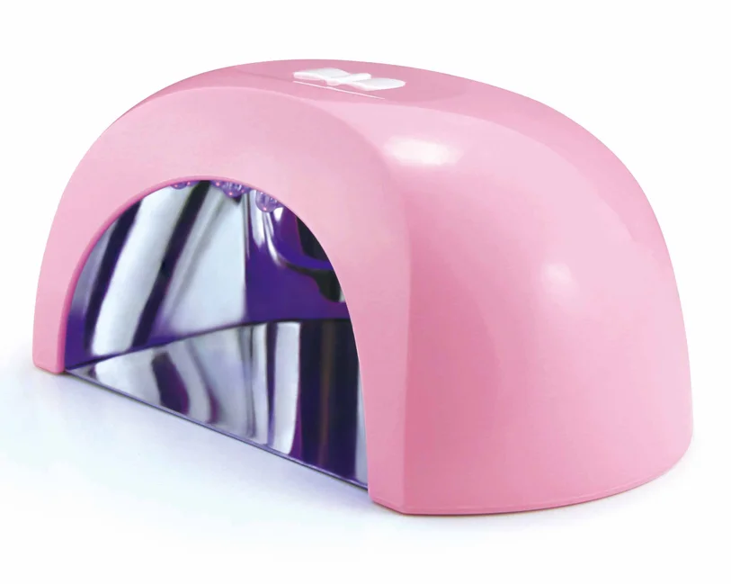 Manicure Machine Art Tool Nail Dryer 5.5W Gel Polish Pink Led Lamp with four hi-power LED bulbs