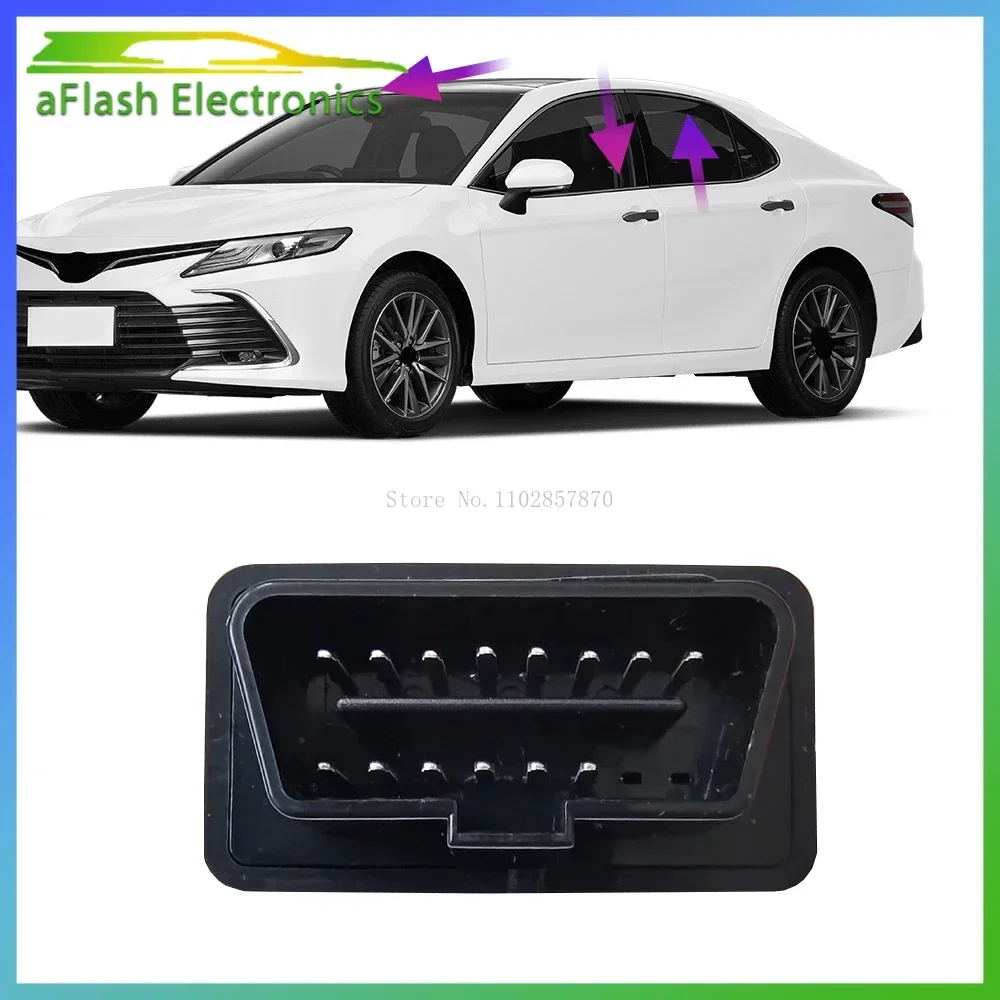 For Toyota Camry 2018-2024 OBDII Car Auto Speed Lock Power Window Closer Open Controller Window Lifter OBD Device Module