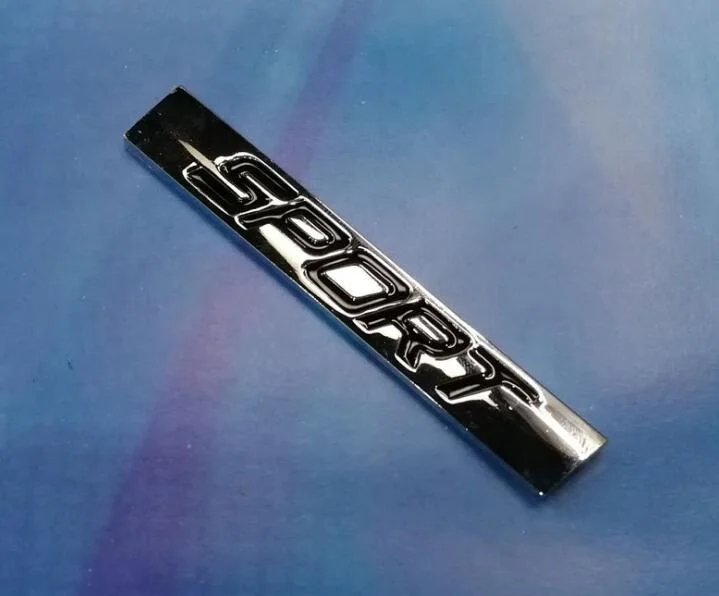 wholesale sport car emblems and TUR emblems sticker