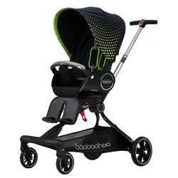 Baobaohao V9 China supply wholesale lightweight baby stroller one step folding baby cart