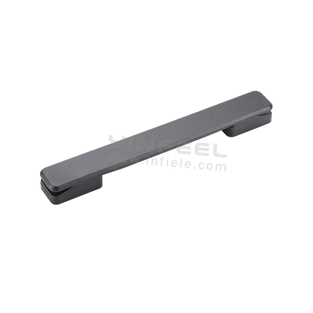 Эластичный ПВХ пластиковая ручка с пуговицами из нержавеющей стали модель IF-STLT-26-IS-200