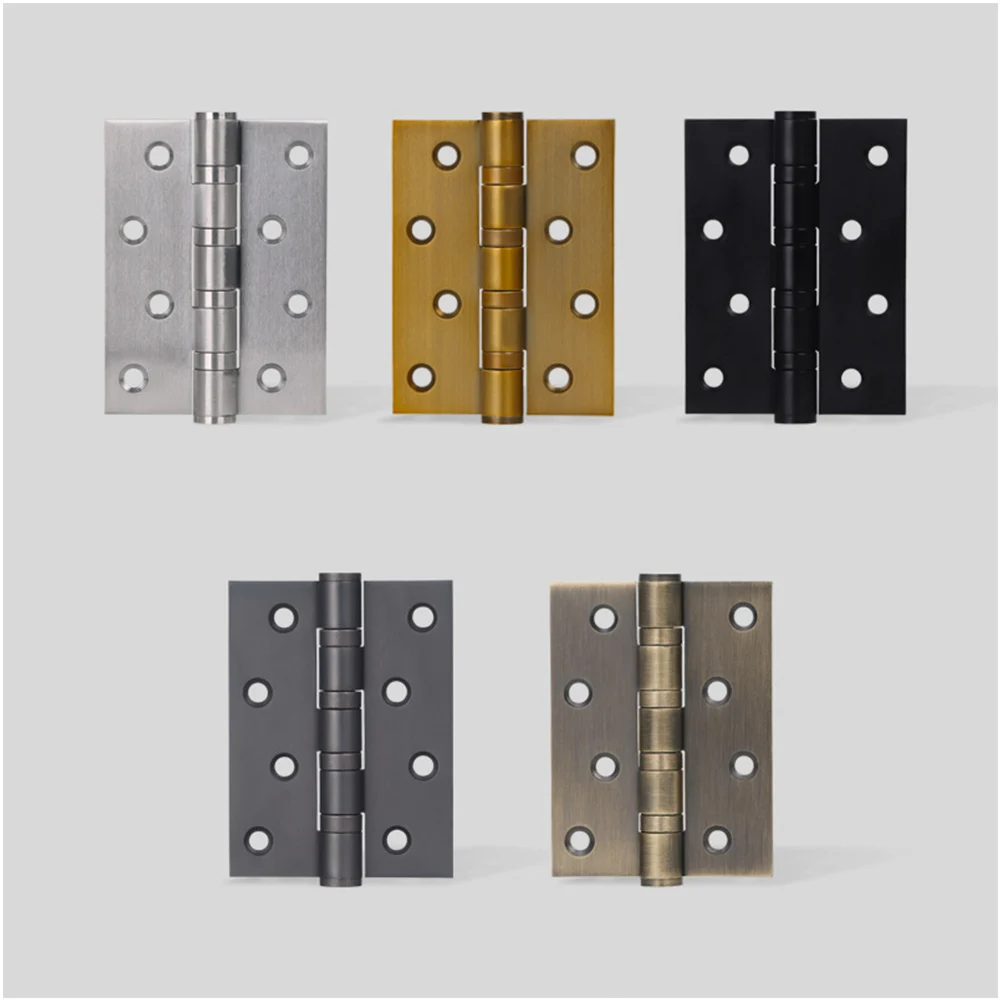 American Style Square Out Door Brushed Brass Doors Hinges, Iron Furniture paumelle //