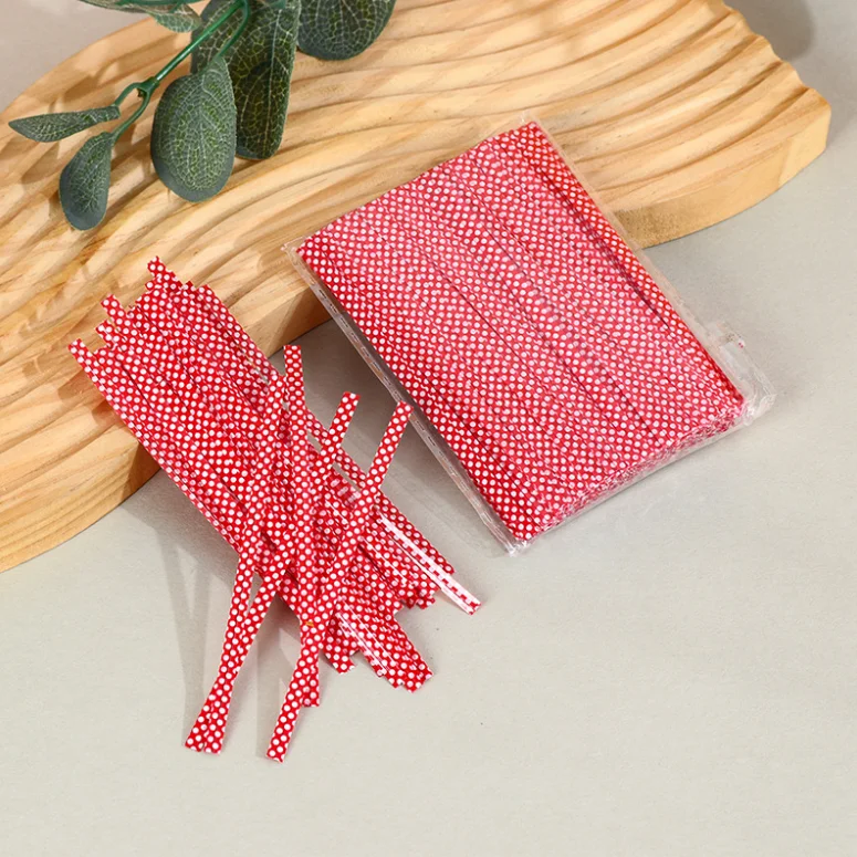 J&c Twist Tie Ribbon Metallic Twist Tie Roll  Reusable Plastic Twist Tie for Packaging and Decoration