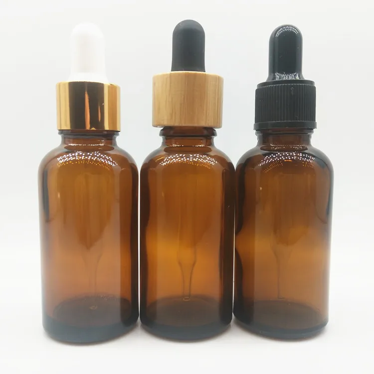 5ml 10ml 15ml 20ml 30ml 50ml 100ml amber glass dropper bottle/cosmetic packaging/cosmetics packaging containers