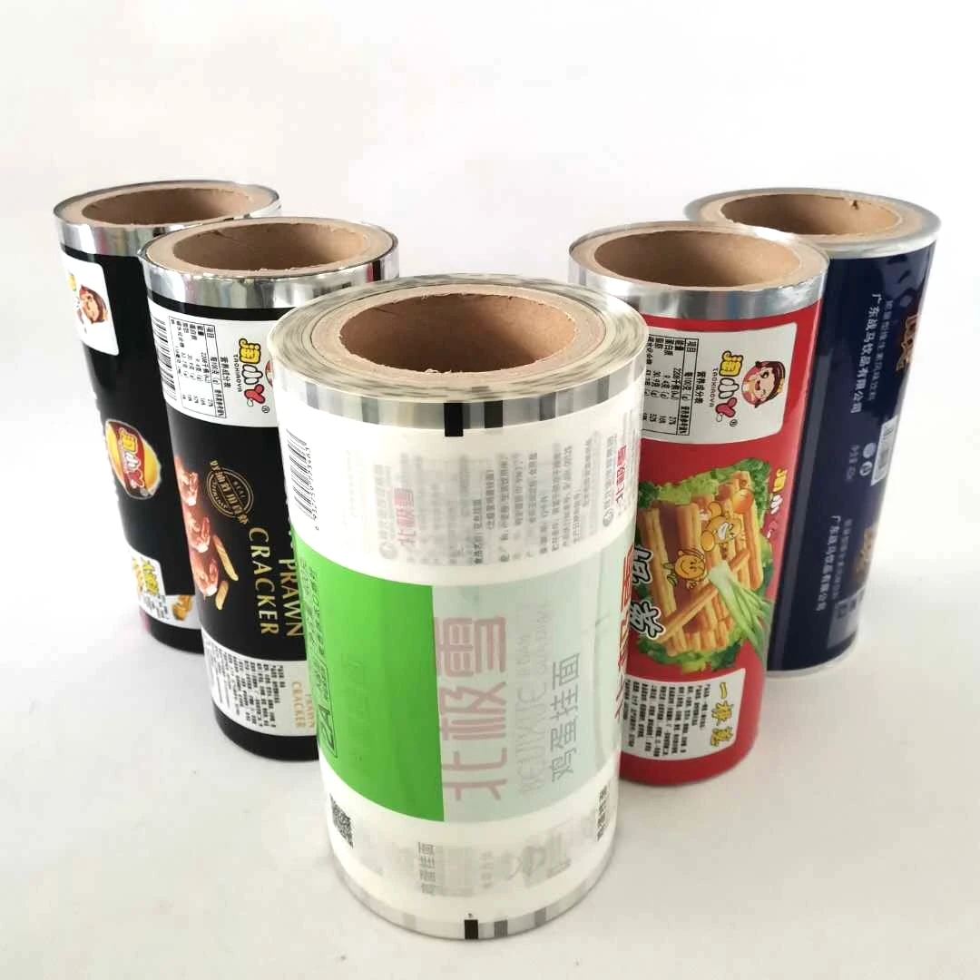 YF High Quality Chinese Supply Custom Bopp/Cpp Colorful Printing Food Plastic Packaging Film Roll