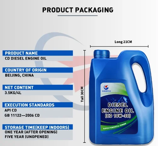 CH-4 15W40 Heavy-Duty Engine Lubricating Oil Diesel Engine Oil