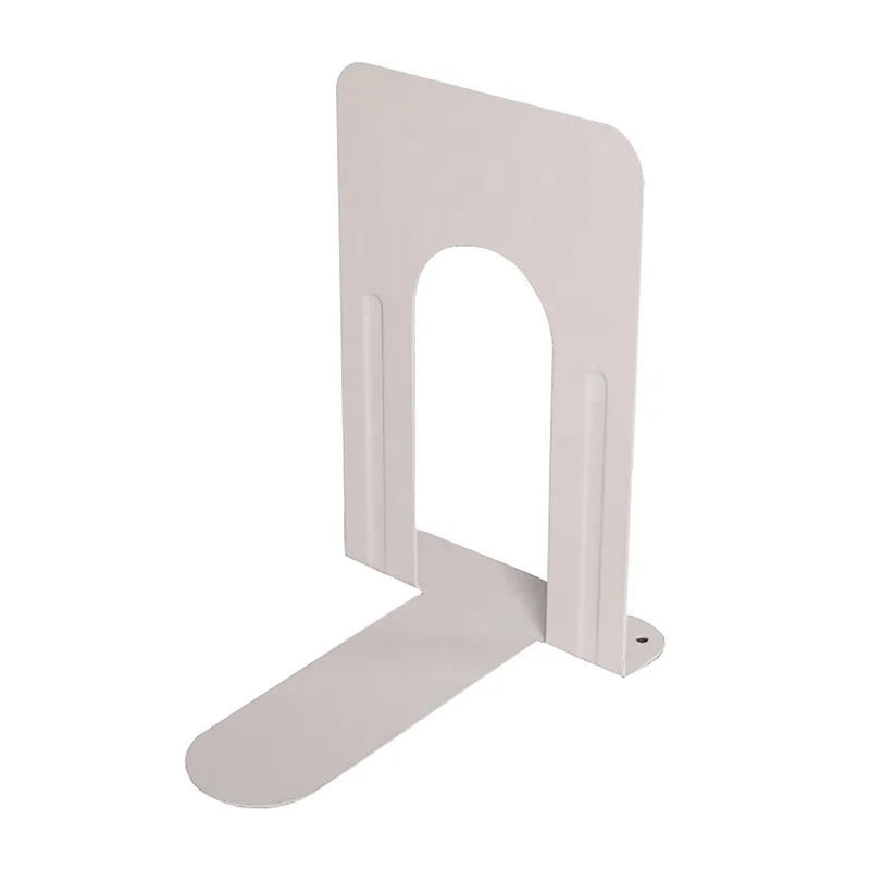 Factory Price Customized Home Office Metal Book Holder Steel Bookends Iron Book Stands