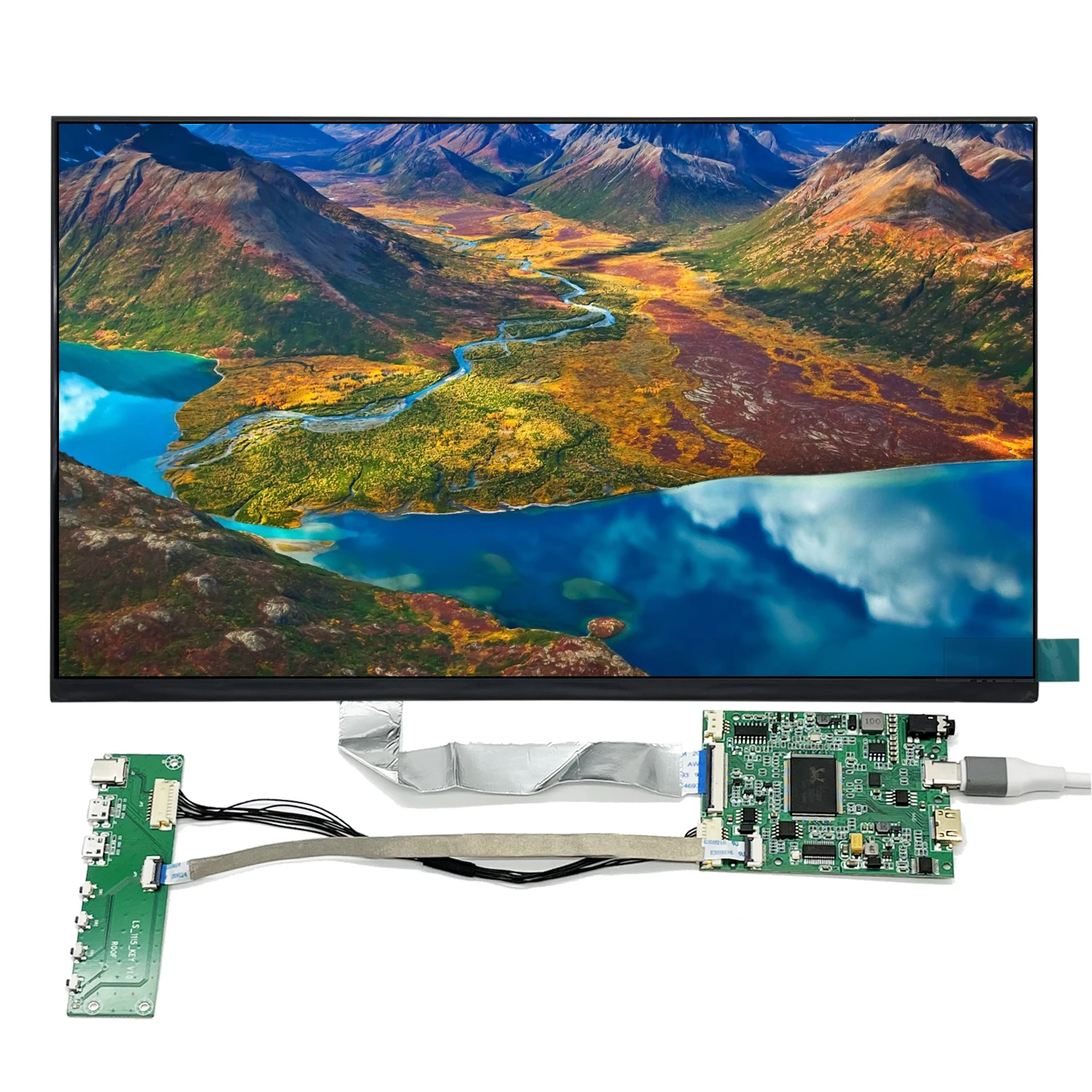 Ultra Thin 13.3 Inch 1080P High Brightness LCD Display Module FHD IPS Panel LCD Screen N133HCG-GF3