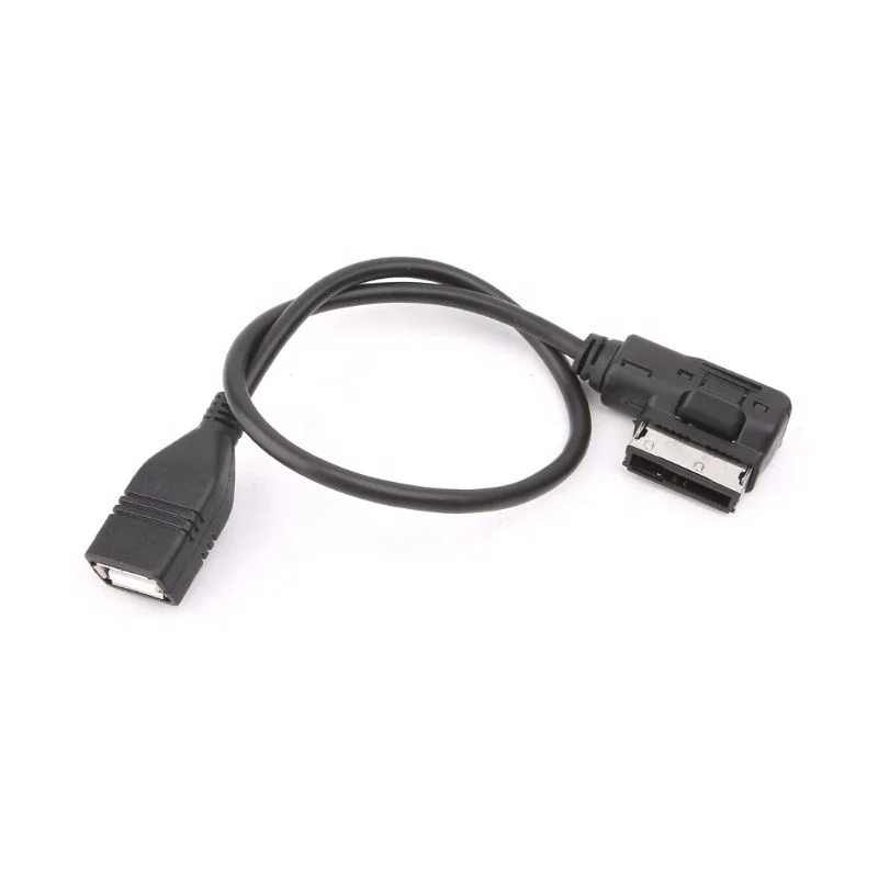 USB AUX Cable Music MDI MMI AMI to USB Female Interface Audio adapter AUX connector Data Wire For AU DI A3 A4 A5 A6 Q5 VW MK5